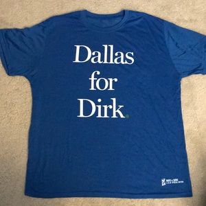 Dallas Mavericks “Dallas for Dirk” shirt